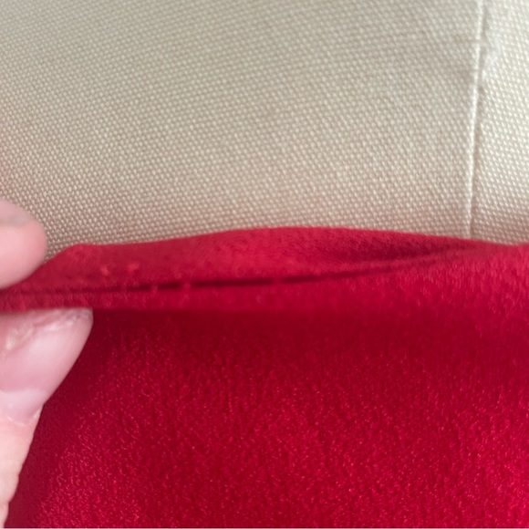 Calvin Klein Color-Blocked Bell Sleeve Sheath Dress- Red & Black- Size 10- NWT - Picture 4 of 12